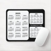 2025-2027 Agenda zwart-wit 3 jaar door Janz Muismat (Met muis)