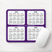 2025-2028 Paarse feestdag door Janz Muismat (Met muis)