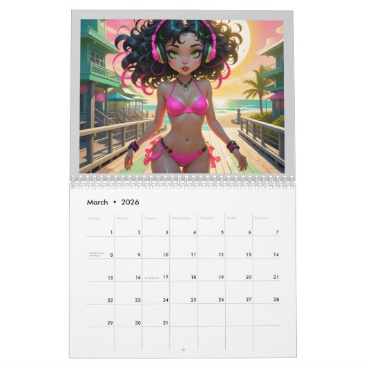 2025/26 Dollz 15 maand Kalender (Mar 2026)