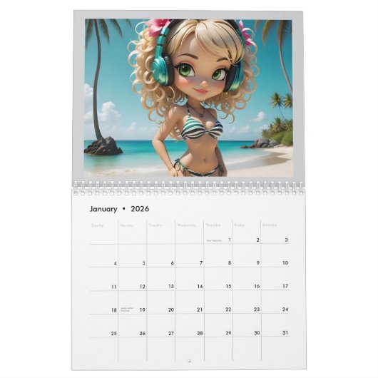 2025/26 Dollz 15 maand Kalender (Jan 2026)