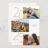 2025 4 Afbeelding Vakantie Kaart (Voorkant / Achterkant)