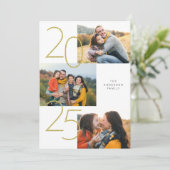 2025 4 Afbeelding Vakantie Kaart (Staand voorkant)