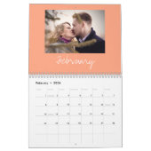 2025 aangepaste familiefoto's creëer van jezelf kalender (Feb 2026)