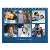2025 aangepaste familiefoto's creëer van jezelf kalender (Hoes)
