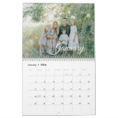 2025 Aangepaste foto Creëer Uw eigen familiekalend Kalender (Jan 2026)