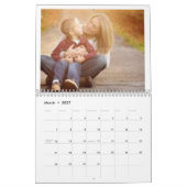 2025 Aangepaste Fotobureaukaalender Kalender (Mar 2027)