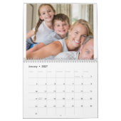 2025 Aangepaste Fotobureaukaalender Kalender (Jan 2027)