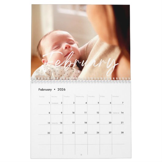 2025 aangepaste fotofamilie kalender (Feb 2026)