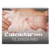 2025 aangepaste fotofamilie kalender (Hoes)