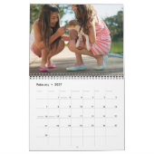 2025 Aangepaste fotokalender Uw jaar Uw herinnerin Kalender (Feb 2027)