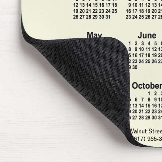 2025 aangepaste kalender door Janz Muismat (Hoek)