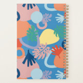 2025 aangepaste naam jaarlijks modern kleurrijk planner (Achterkant)