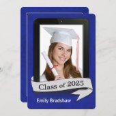 2025 Aanvang Afstuderen Kaart (Voorkant / Achterkant)