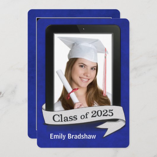 2025 Aanvang Afstuderen Kaart (Voorkant / Achterkant)