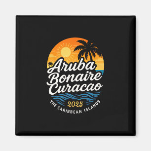 2025 Abc-eilanden Aru Bonaire Curacao Cruise Vakan Magneet