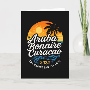 2025 Abc-eilanden Aruba Bonaire Curacao Cruise Vak Kaart