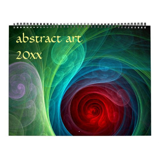 2025 Abstracte kunst Kalender (Hoes)
