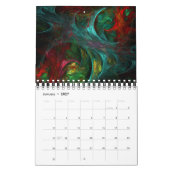 2025 Abstracte kunstkalender Kalender (Jan 2027)