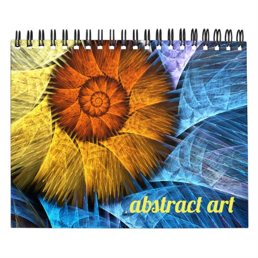 2025 Abstracte kunstkalender Kalender (Hoes)