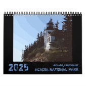 2025 ACADIA NATIONAL PARK KALENDER (Hoes)