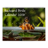 2025 Achtertuin Vogels Kalender (Hoes)