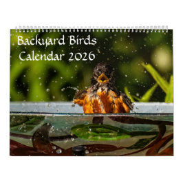2025 Achtertuin Vogels Kalender