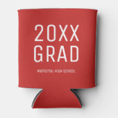 2025 Afstudeerder en schoolnaam Modern Afstuderen Blikjeskoeler (Voorkant)