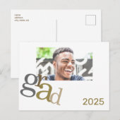 2025 Afstudeerder Foto Aankondiging Kaart (Voorkant / Achterkant)