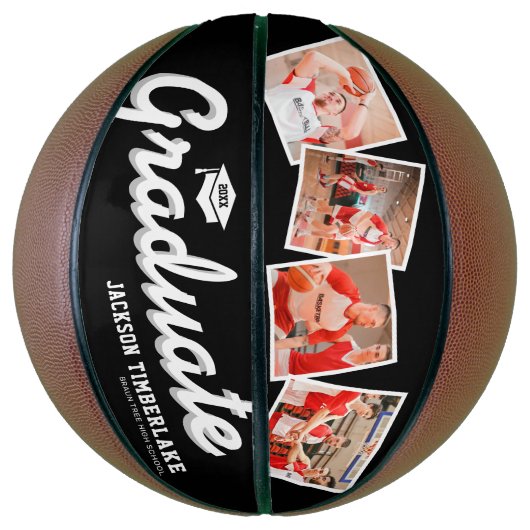 2025 Afstudeerder Foto Afstuderen Basketbal (Verticaal)