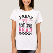 2025 Afstudeerder trotse moeder T-shirt (Voorkant)