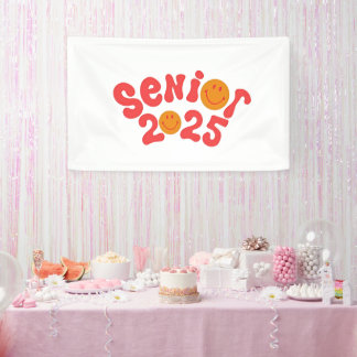 2025 Afstudeerders Zomer Vakantie Geslaagd Spandoek