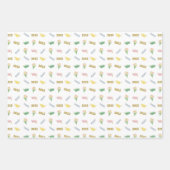 2025 Afstudeerdop en ballonnen Pastel Inpakpapier Vel (Voorkant 2)