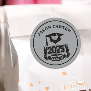 2025 Afstudeerfeest Apotheker Farmacie School Ronde Sticker