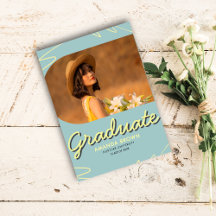 2025 Afstudeerfeest Eenvoudig Elegant Trendy