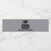 2025 Afstudeerfeest Nurse Doctor Medical School Waterfles Etiket (Enkel label)