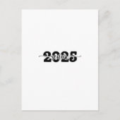  2025 Afstudeerklas van 2025 School  Feestdagenkaart (Voorkant)