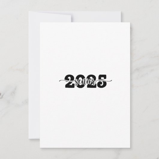  2025 Afstudeerklas van 2025 School  Kaart (Voorkant)