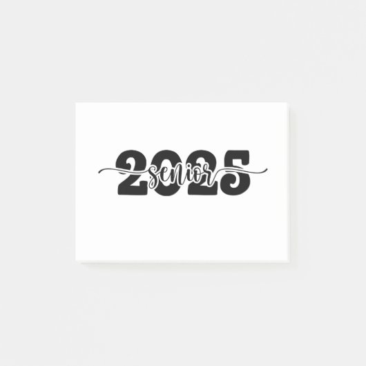 2025 Afstudeerklas van 2025 School Post-it® Notes (Voorkant)