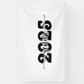 2025 Afstudeerklas van 2025 School Spandoek (Verticaal)