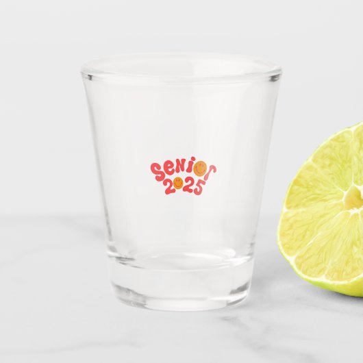 2025 Afstudeervakantie Afgestudeerde Shot Glas (Voorkant)