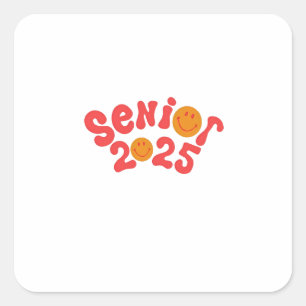 2025 Afstudeervakantie Afgestudeerde Vierkante Sticker