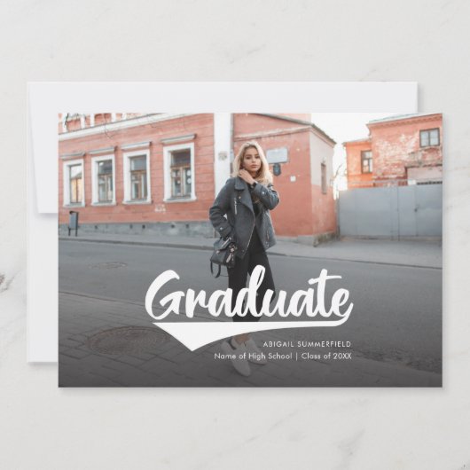 2025 Afstuderen 2 foto's Modern Afstudeerder Aanko (Voorkant)