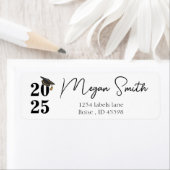 2025 Afstuderen Adres, klasse van 2025 Etiket (Insitu)