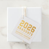 2025 Afstuderen afstudeerfeest Bedankjes Labels (Met doos)