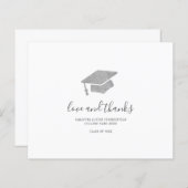 2025 Afstuderen Dank u Photo Script Kaart (Voorkant / Achterkant)