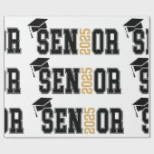 2025 Afstuderen feest Cadeaupapier (Vlak)