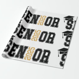 2025 Afstuderen feest Cadeaupapier