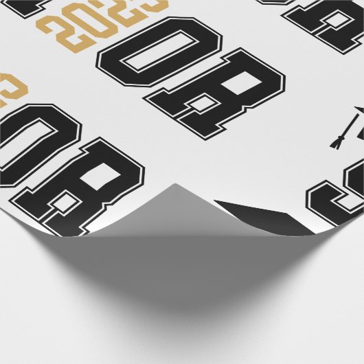 2025 Afstuderen feest Cadeaupapier (Hoek)