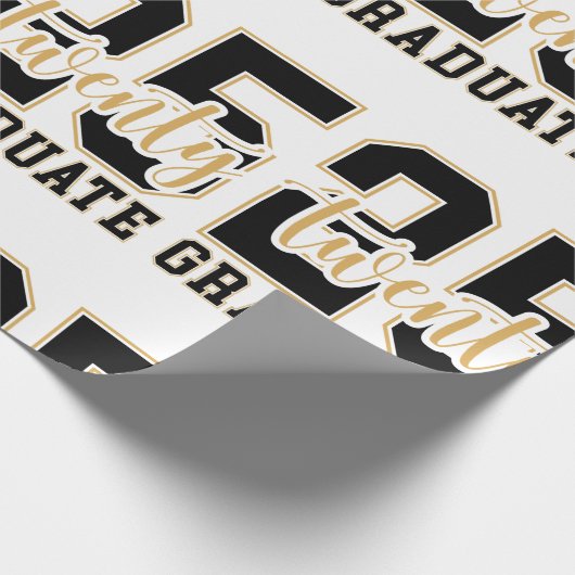 2025 Afstuderen feest Cadeaupapier (Hoek)