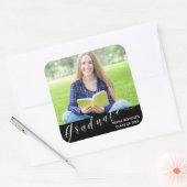 2025 Afstuderen foto Afstudeerfeest sticker (Envelop)